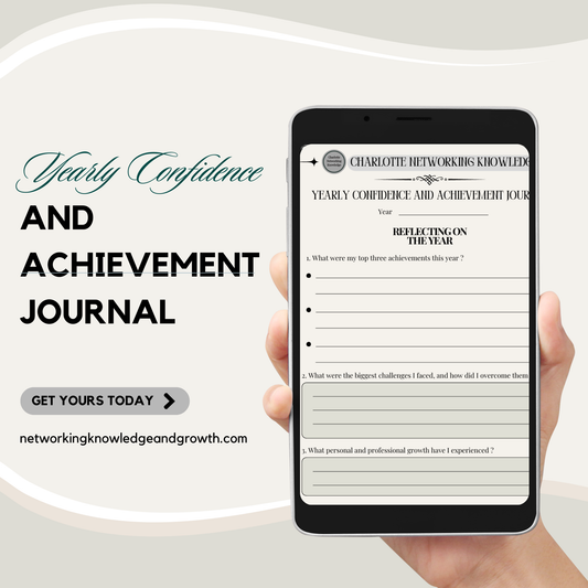 Yearly Confidence and Achievement Journal (Digital Journal)