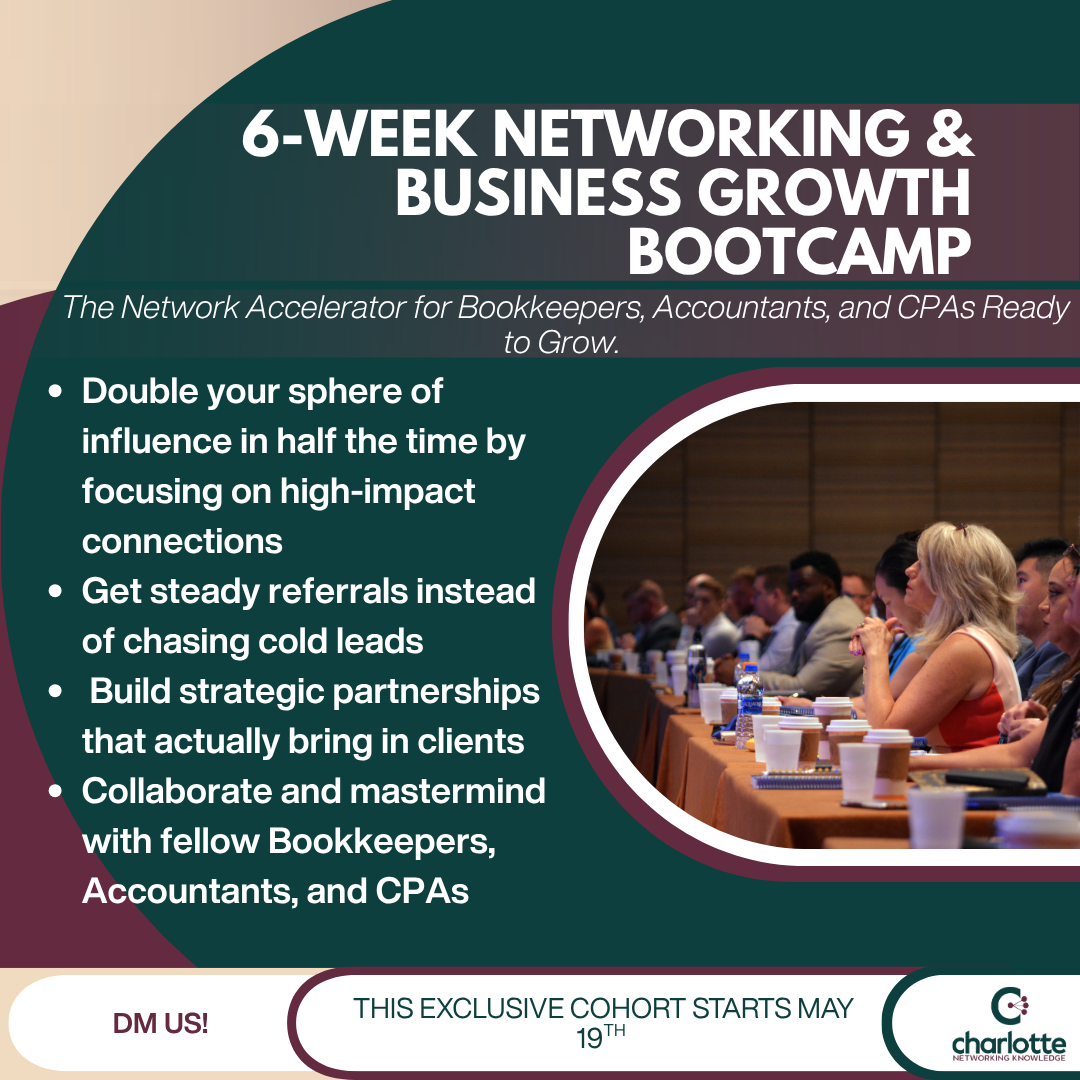 Bookkeepers, Accountants, and CPAs Network Accelerator & Client Acquisition Mastermind (Small Group Coaching)