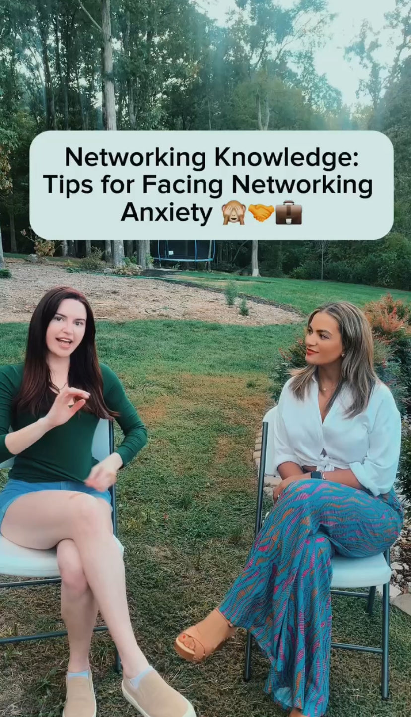 Networking Knowledge: Tips for Facing Networking Anxiety