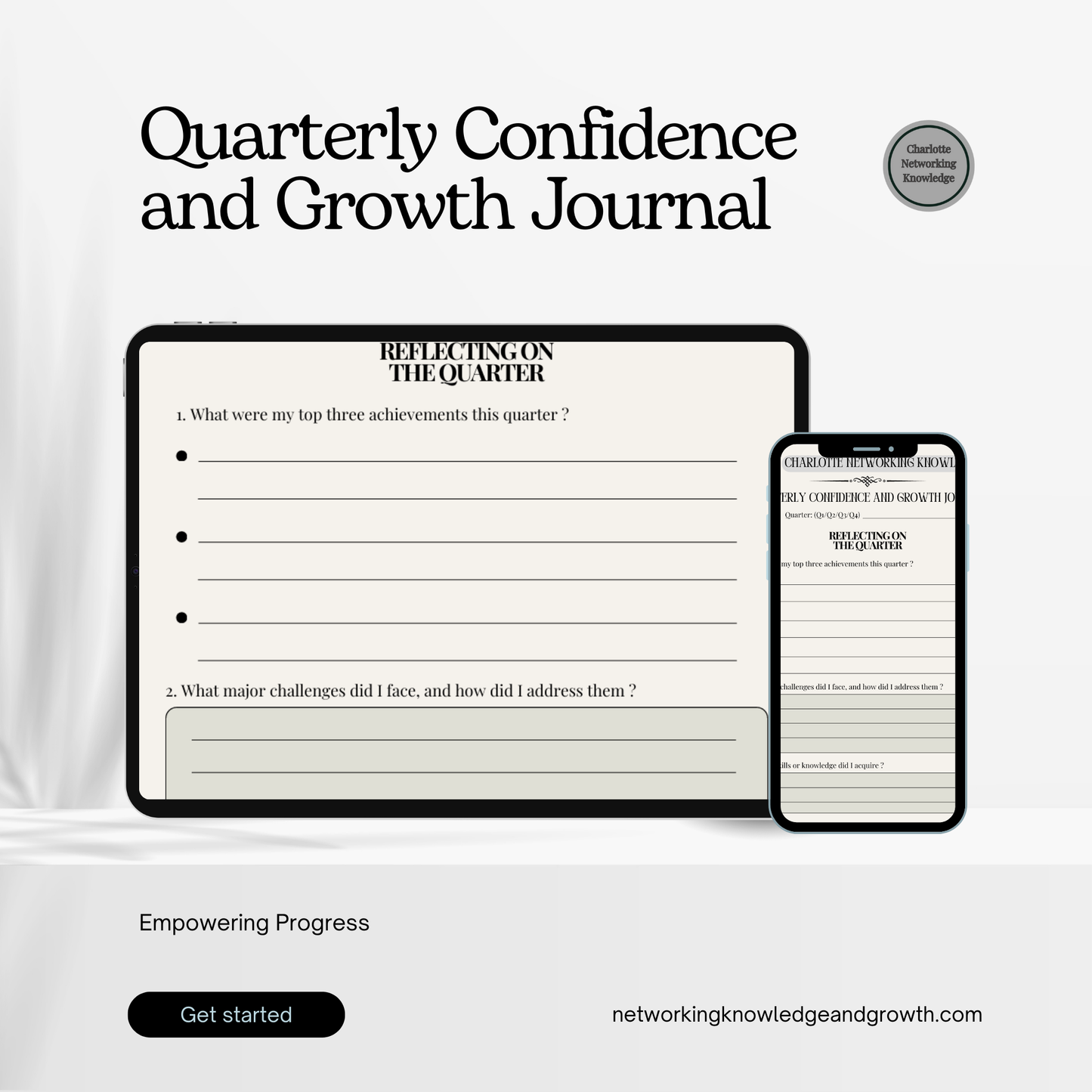 Quarterly Confidence and Growth Journal (Digital Journal)