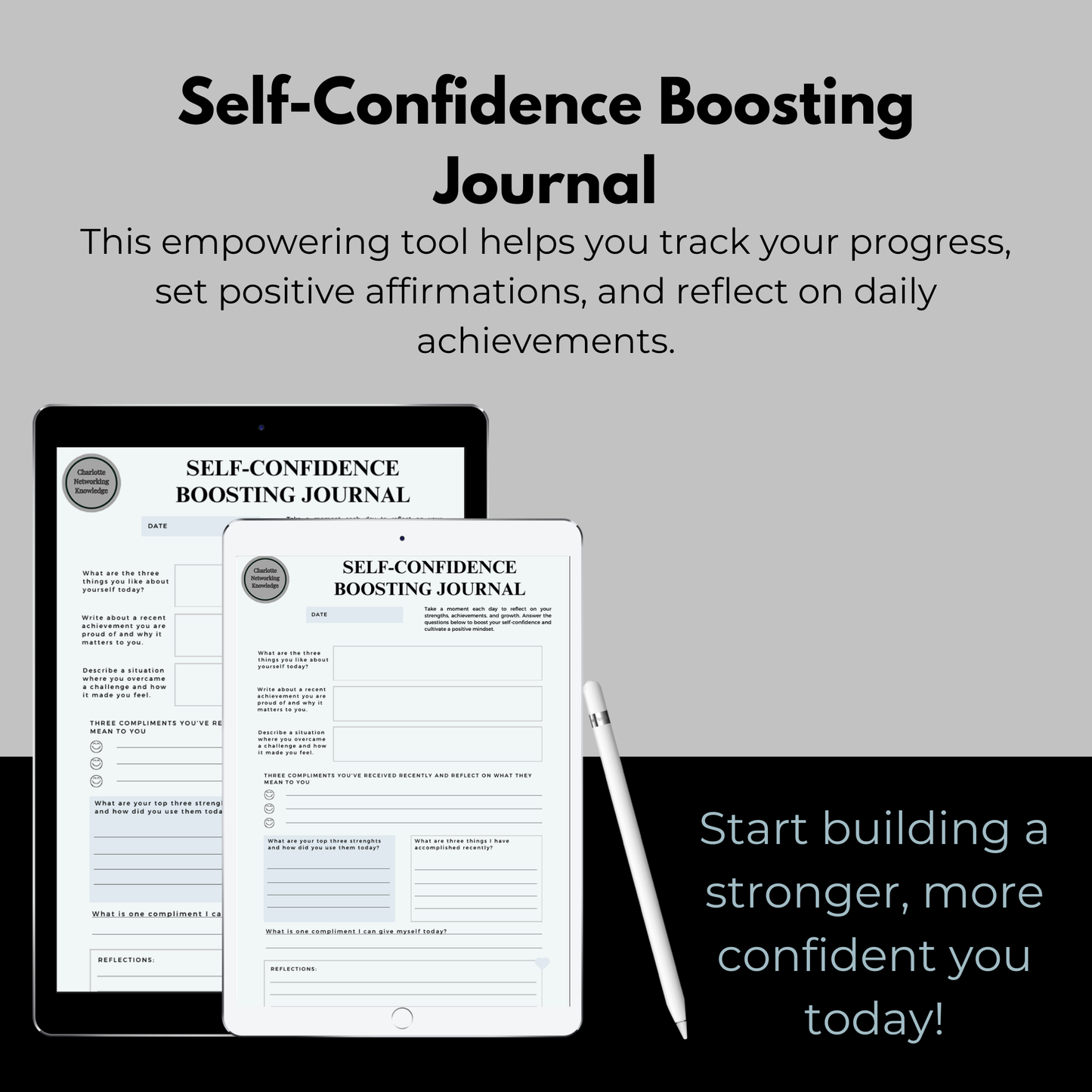 Self-Confidence Boosting Journal (Digital Product)