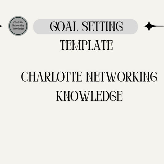 Goal-Setting Template (Digital Template)